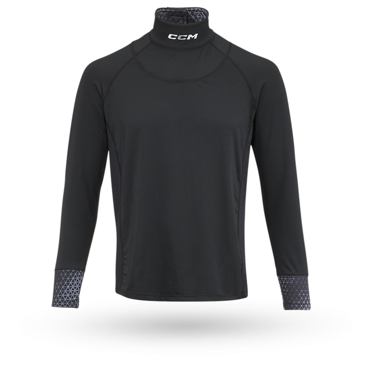 CCM Hockey CCM S25 MENS NECK GUARD LS TOP