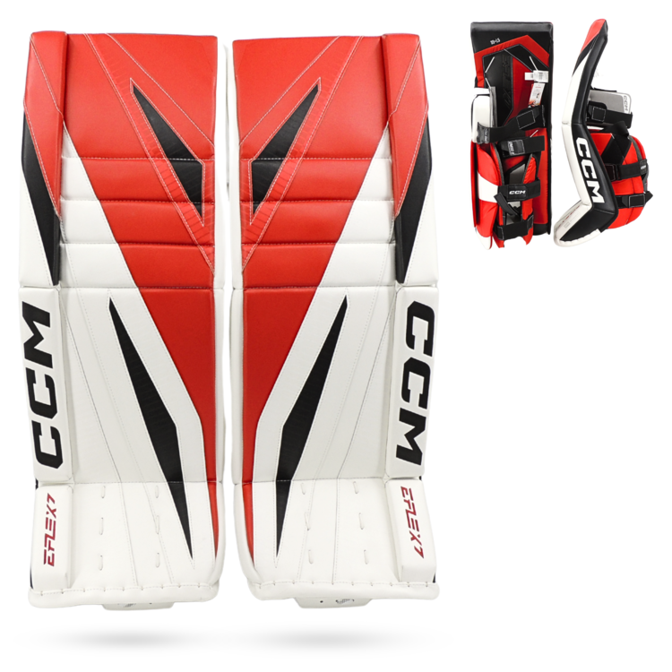 CCM Hockey CCM EFLEX 7 T/C Goal Pad SR
