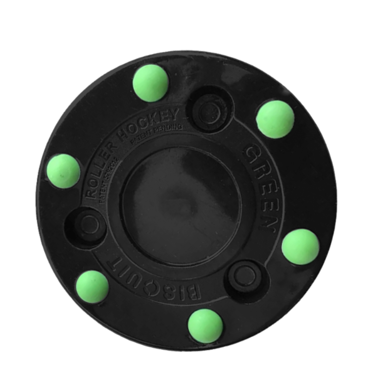 BLUE SPORTS GREEN BISCUIT ROLLER PUCK