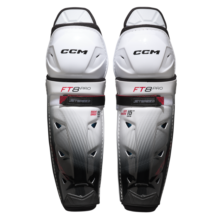 CCM Hockey CCM JETSPEED FT8 PRO SHIN GUARDS SR