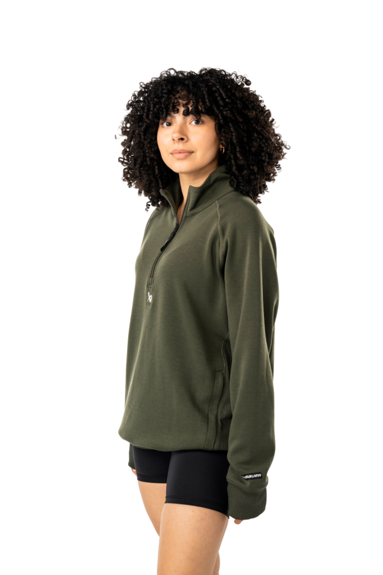 Bauer Hockey S25 BAUER FLC 1/4 ZIP-SR