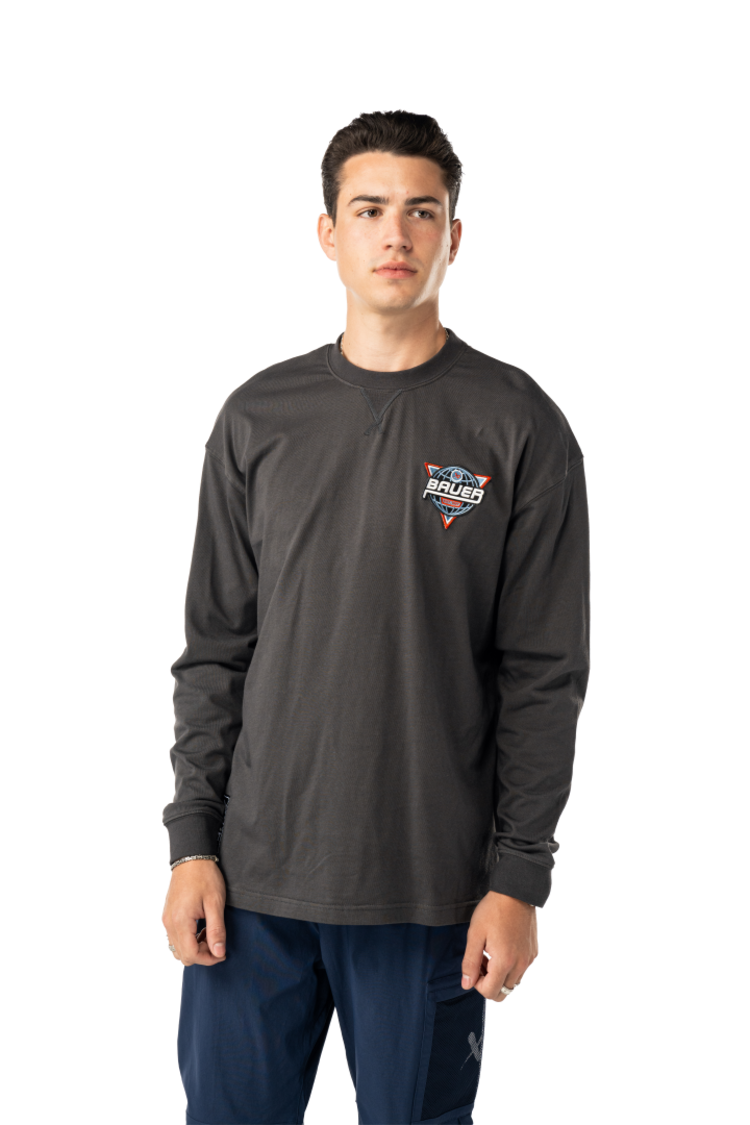 Bauer Hockey S25 BAUER LS RETRO TEE-SR