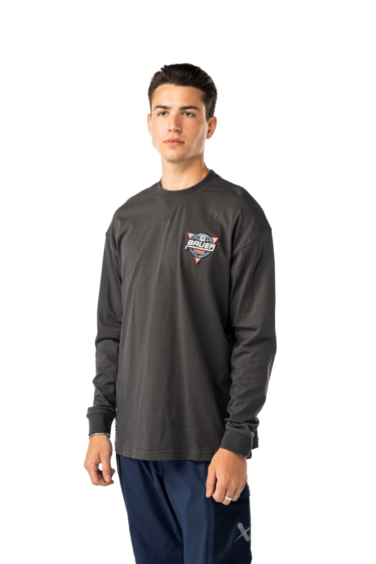 Bauer Hockey S25 BAUER LS RETRO TEE-SR