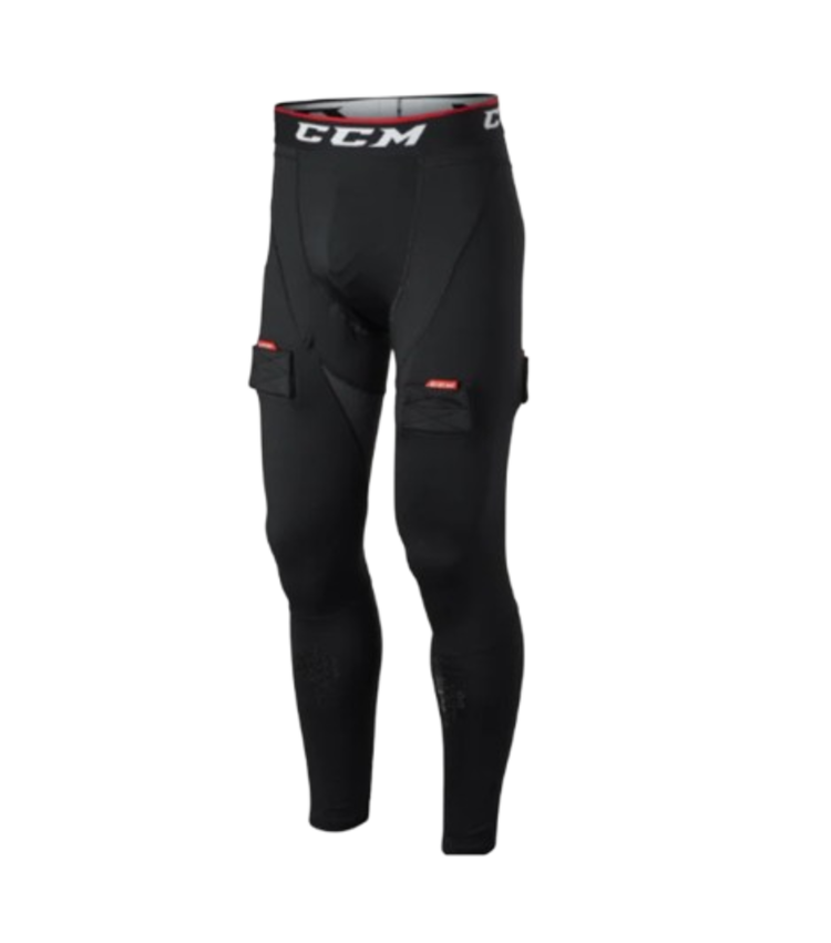 CCM Hockey MENS COMPRESSION PANT WITH JOCK/GEL
