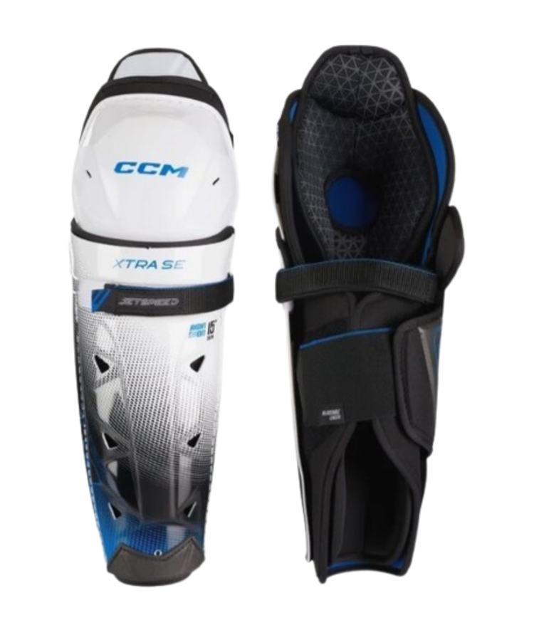 CCM Hockey JETSPEED XTRA SE SHIN GUARDS (2025) SR