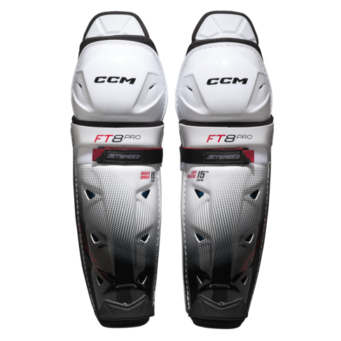CCM Hockey JETSPEED FT8 PRO SHIN GUARDS JR