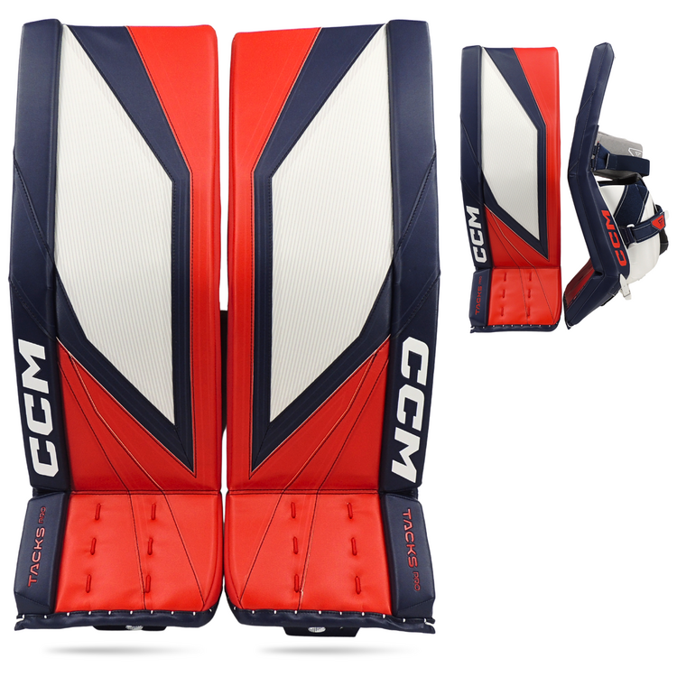 CCM Hockey CCM Tacks Total Custom Pro Goal Pad SR