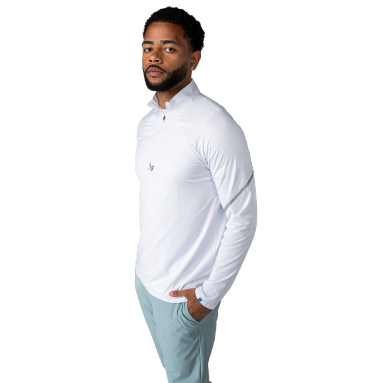 Bauer Hockey S26 BAUER GOLF LTWT KNIT 1/4 ZIP-SR