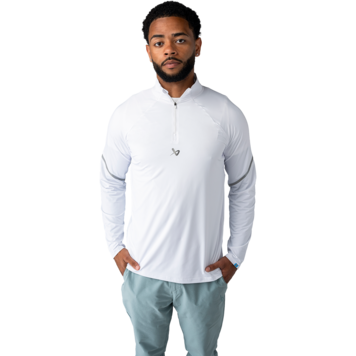 Bauer Hockey S26 BAUER GOLF LTWT KNIT 1/4 ZIP-SR