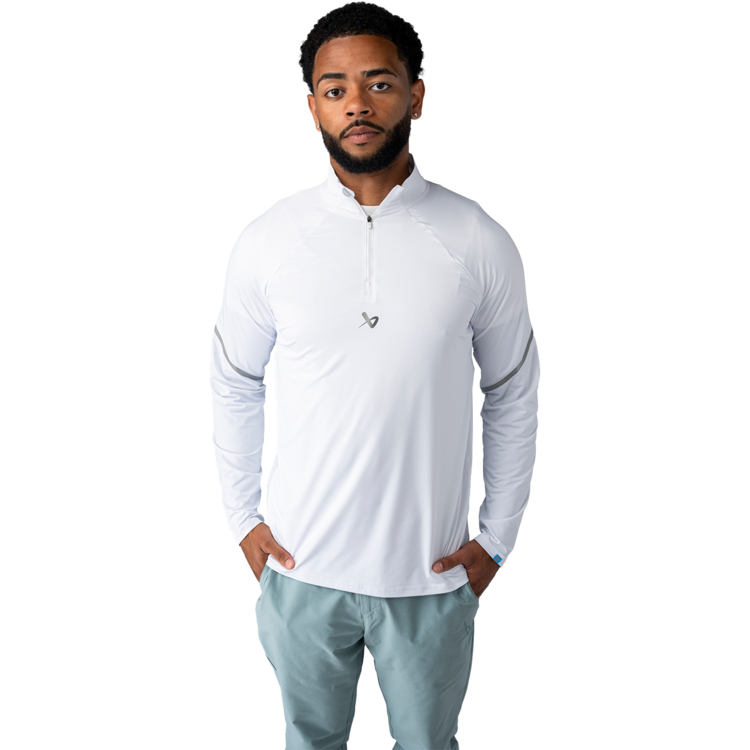 Bauer Hockey S26 BAUER GOLF LTWT KNIT 1/4 ZIP-SR