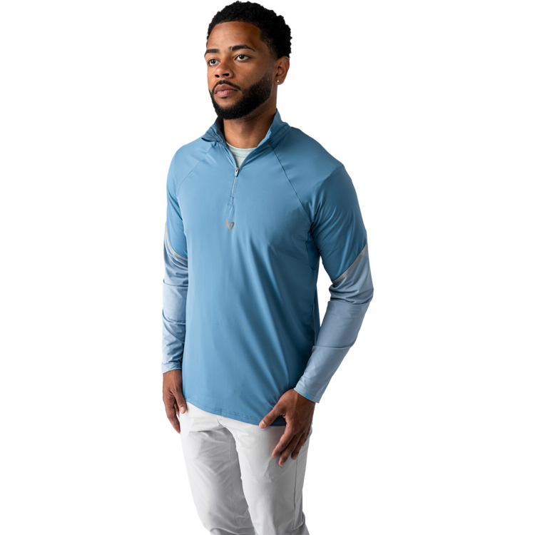 Bauer Hockey S26 BAUER GOLF LTWT KNIT 1/4 ZIP-SR