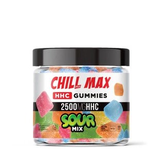 Chill Chill Plus Max HHC THC Gummies - Sour Mix - 2500MG