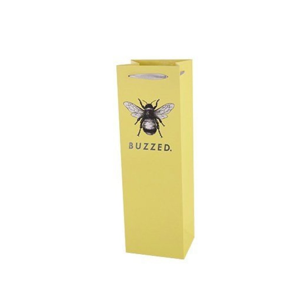 Cakewalk Buzzed Bee Single Bottle Wine Gift Bag