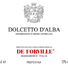 De Forville Dolcetto d'Alba 2020