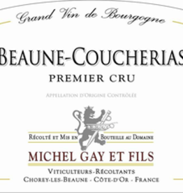 Michel Gay et Fils Blanc Beaune-Coucherias 1er Cru BLANC 2018