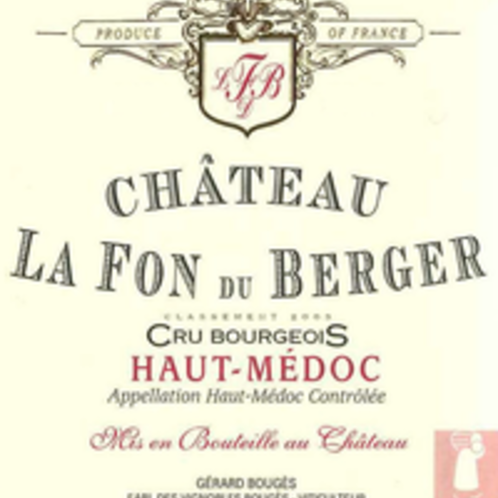 Chateau La Fon du Berger Haut-Medoc 2016