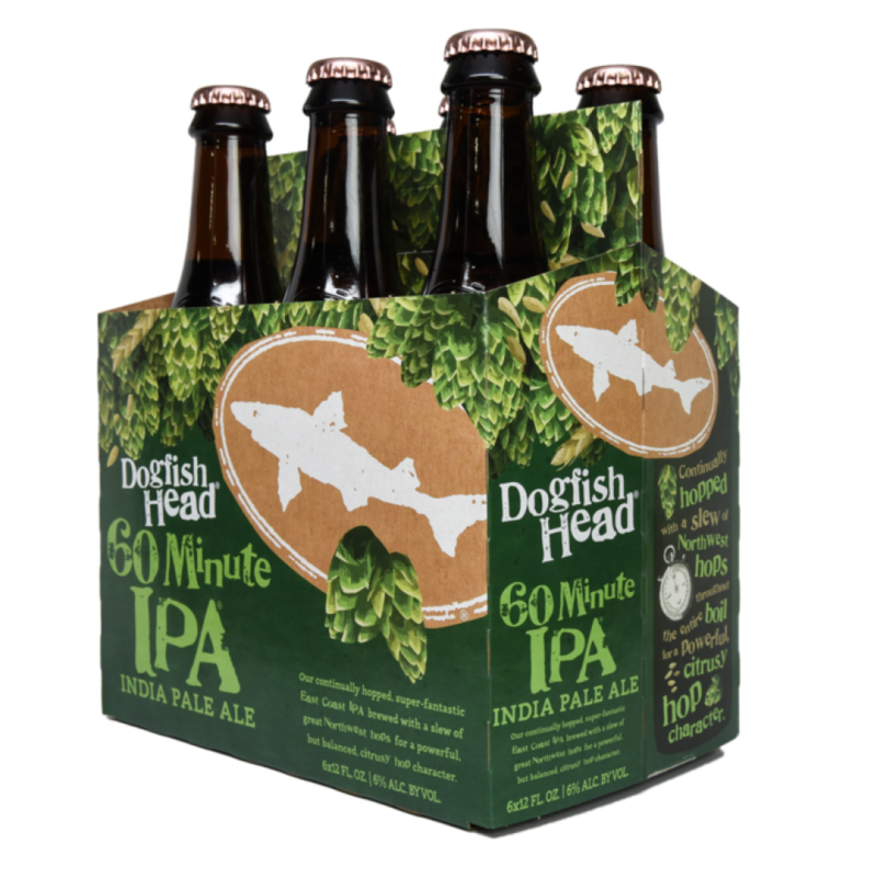 Dogfish Head Brewery 60 Minute IPA 6-Pack Bottles