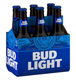 Bud Light, 6-Pack Bottle