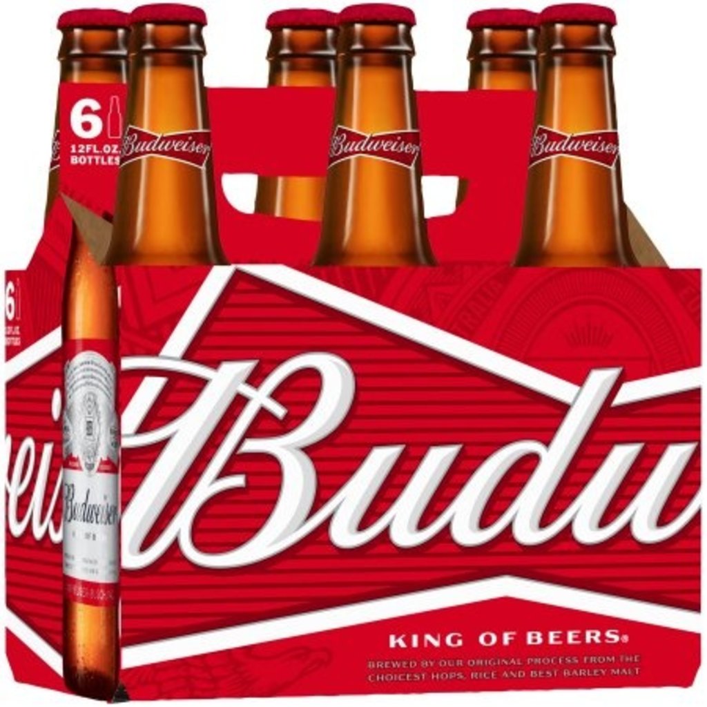 Budweiser, 6-Pack Bottle