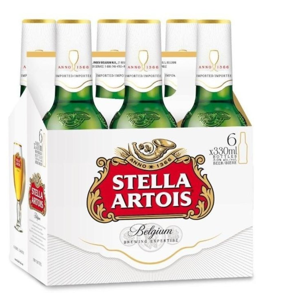 Stella Artois 6-Pack Bottles
