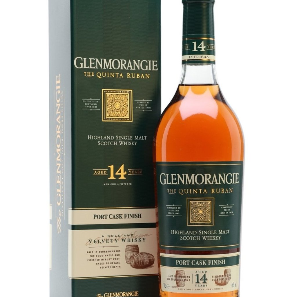 Glenmorangie Quinta Ruban 14 Year Single Malt Scotch