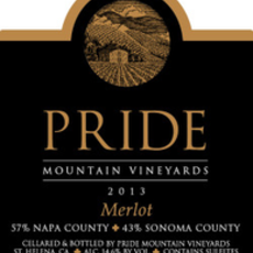 Pride Mountain Vineyards Merlot 2020