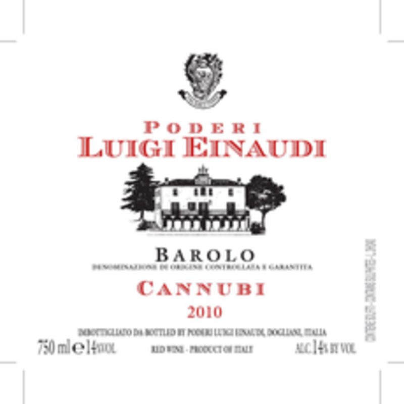 Luigi Einaudi "Cannubi" Barolo 2015