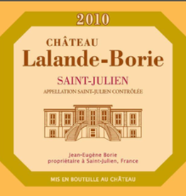 Chateau Lalande-Borie 2010