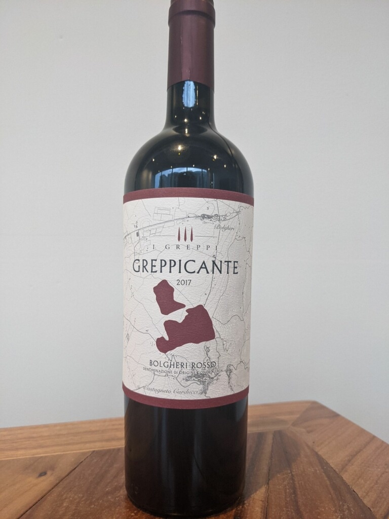 I greppi greppicante bolgheri rosso 2017 bin 604 wine spirits