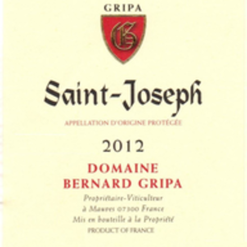 Domaine Bernard Gripa Saint-Joseph 2017