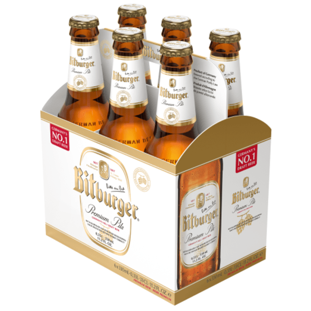 Bitburger Premium Pilsner 6-Pack