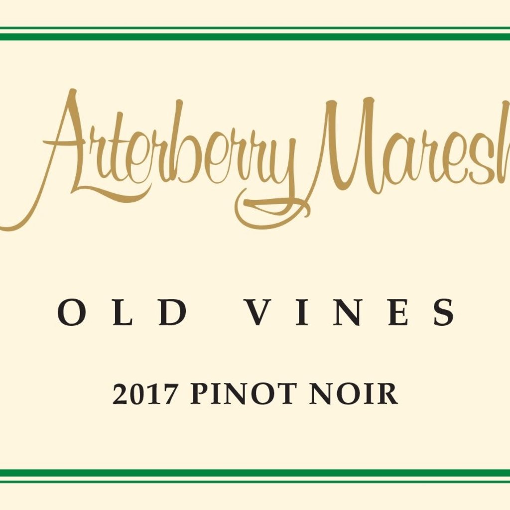 Arterberry  Maresh Old Vines Pinot Noir 2018