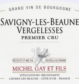 Michel Gay et Fils 2019 Savigny-les-Beaune Vergelesses 1er Cru