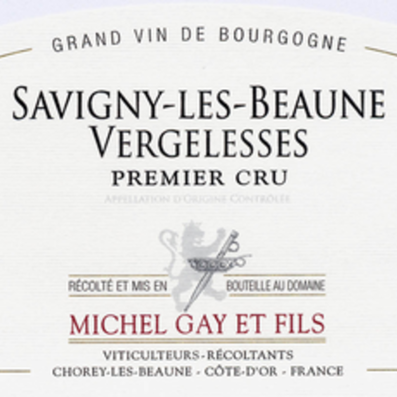 Michel Gay et Fils 2017 Savigny-les-Beaune Vergelesses 1er Cru