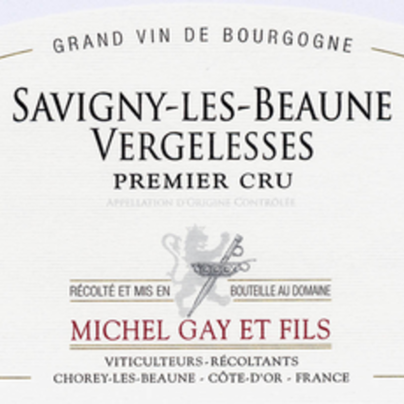 Michel Gay et Fils 2019 Savigny-les-Beaune Vergelesses 1er Cru