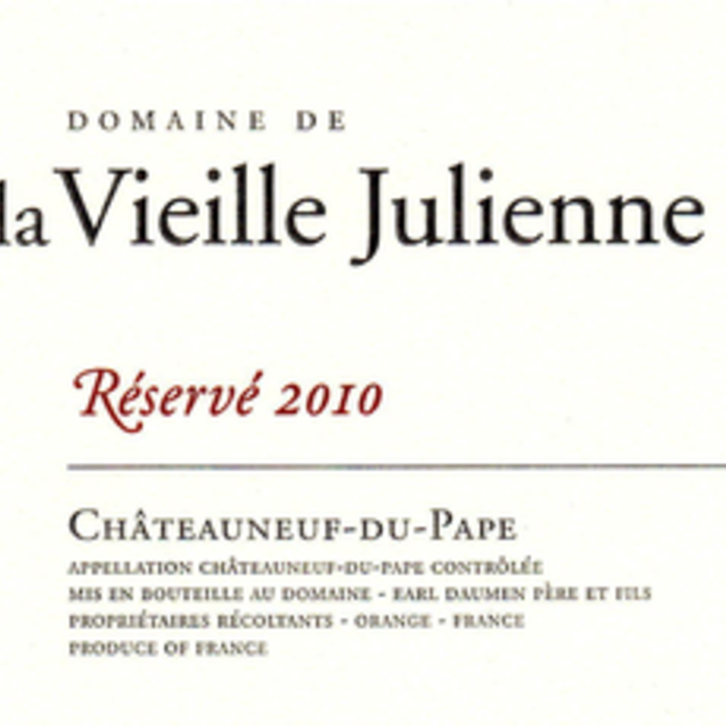 Domaine de la Vieille Julienne Reserve Chateauneuf-du-Pape 2020