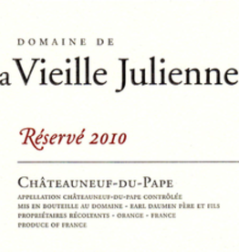 Domaine de la Vieille Julienne Reserve Chateauneuf-du-Pape 2020
