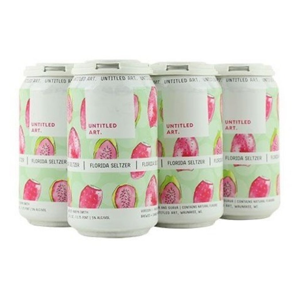 Untitled Art Prickly Pear Guava Hard Seltzer 6-Pack