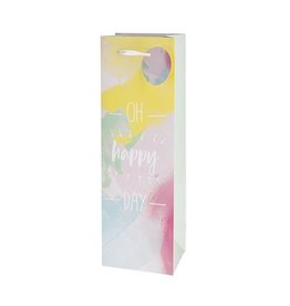 Cakewalk Oh Happy Day Single Bottle Wine Bag