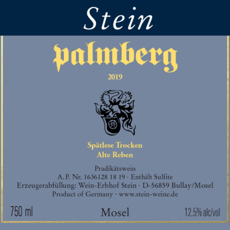 Stein "Palmberg" Riesling Spatlese Trocken 2019