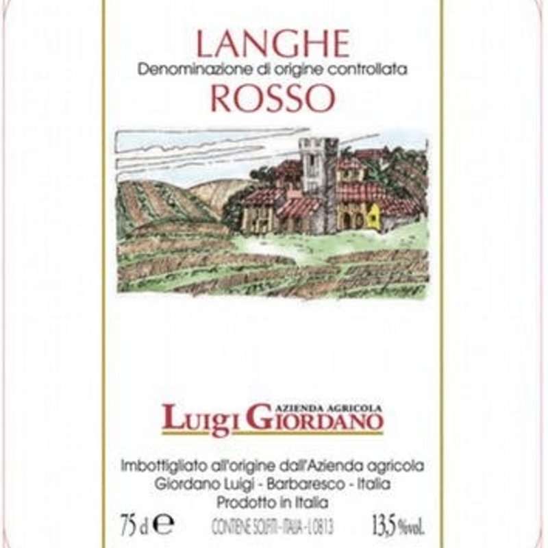 Luigi Giordano Vino Rosso 2023