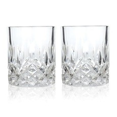 Viski "Admiral" Crystal Tumblers 2-Pack