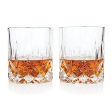 Viski "Admiral" Crystal Tumblers 2-Pack