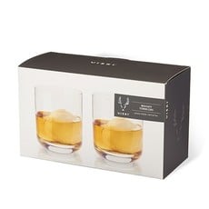 Viski Crystal Whiskey Tumblers 2-Pack