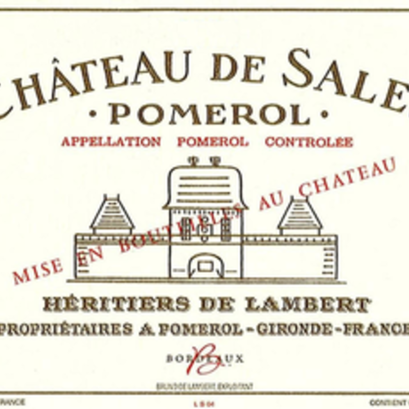 Chateau de Sales Pomerol 2016