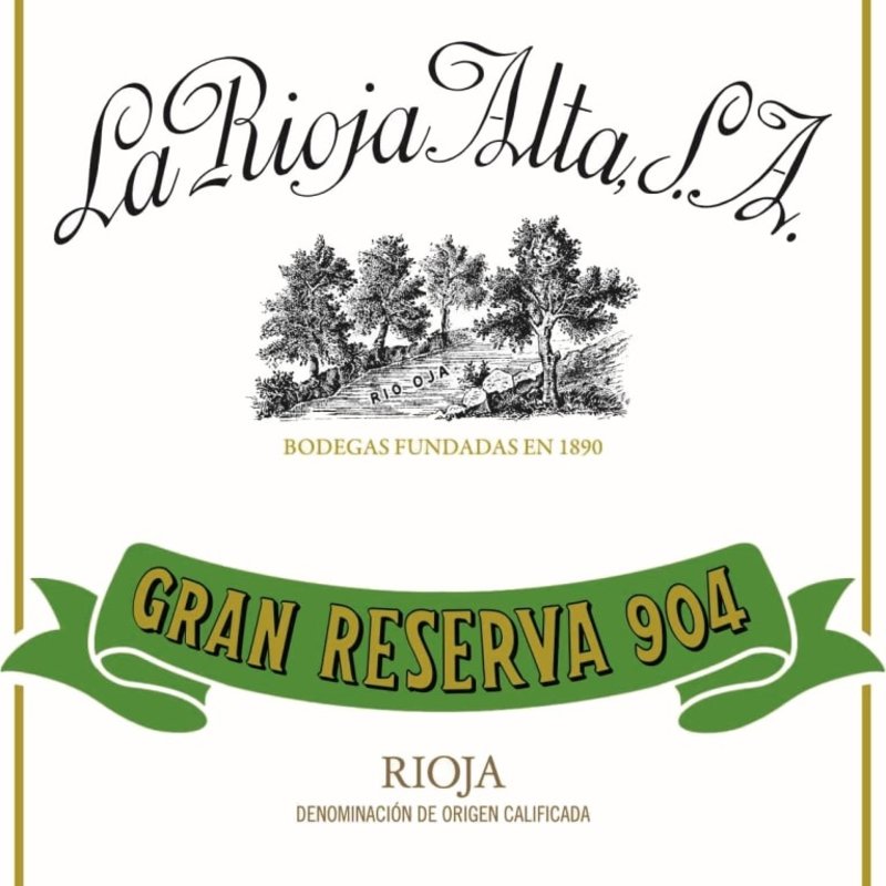 Rioja Alta Gran Reserva 904 2011