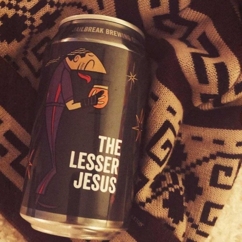 Jailbreak Brewing Company "The Lesser Jesus" American Pale Ale 6-Pack
