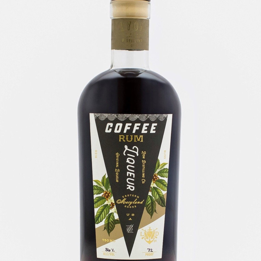 Lyon Distilling Coffee Rum Liqueur 750mL