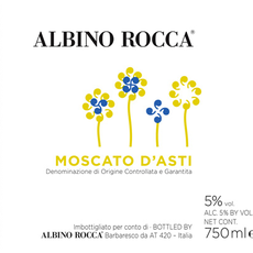 Albino Rocca Moscato d'Asti 2020