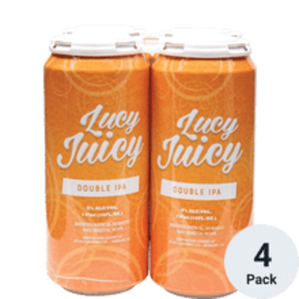Solace Brewing Company "Lucy Juicy" Double IPA 4-Pack